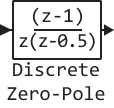 discrete zero pole