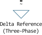 delta reference (three phase)