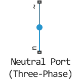 neutral port (three phase)