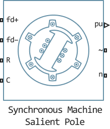 synchronous machine salient pole