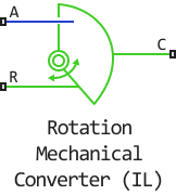 rotation mechanical converter (il)