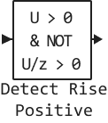 detect rise positive