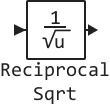 reciprocal sqrt