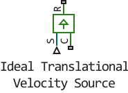 ideal translational velocity source