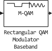 rectangular qam modulator baseband