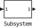 subsystem block