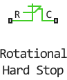 rotational hard stop
