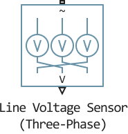 line voltage sensor (three phase)