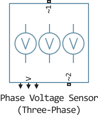 phase voltage sensor (three phase)