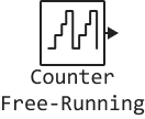 counter free running