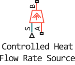 controlled heat flow rate source