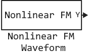 nonlinear fm waveform