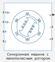 3 блок Синхронная машина с явнополюсным ротором.png