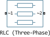 rlc three phase