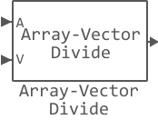 array vector divide