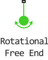 rotational free end