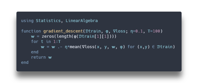 gradient descent