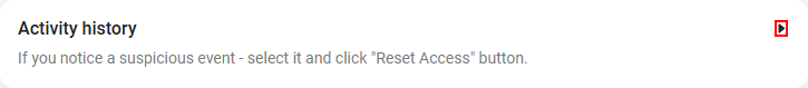 activity history en