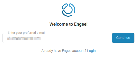 email input en