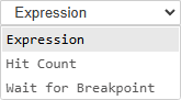 editing breakpoints