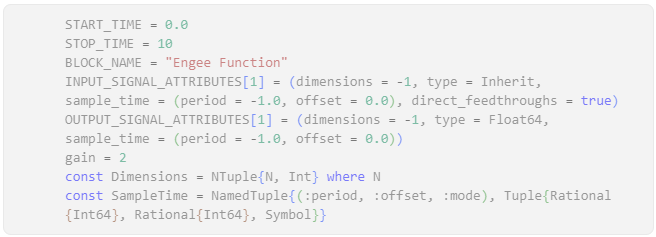 engee function start cell