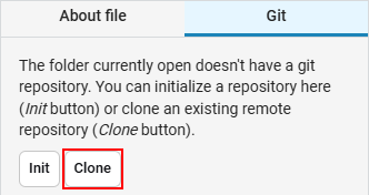 git clone 1 en