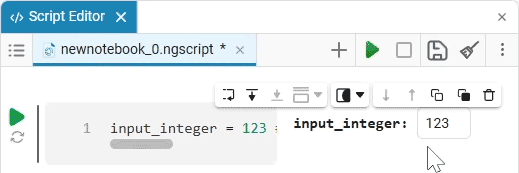 input integer en