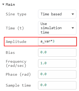 one var choose variables en