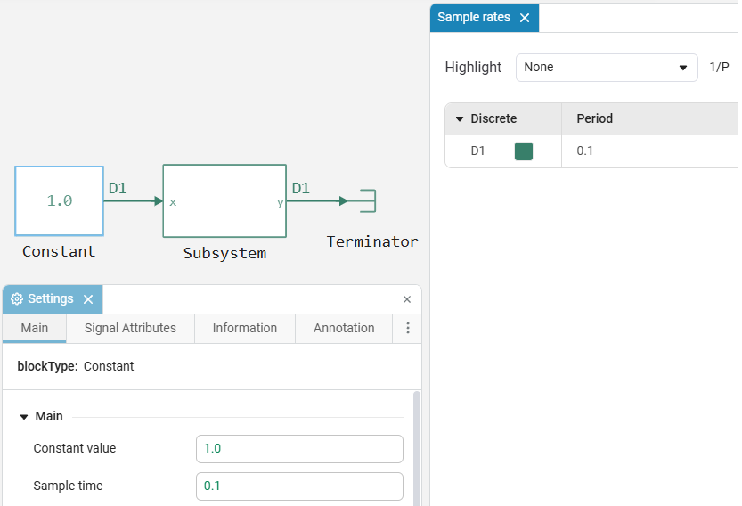 sample time model cn