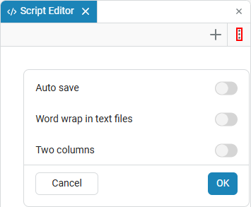 script editor other settings 1 en