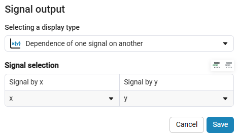signal choosing 1 en