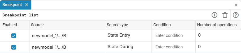 state machines breakpoint 6 en