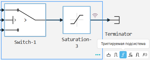 triggered subsystem 1