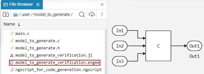model generated cfunction en