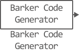 Barker Code Generator | Документация Engee