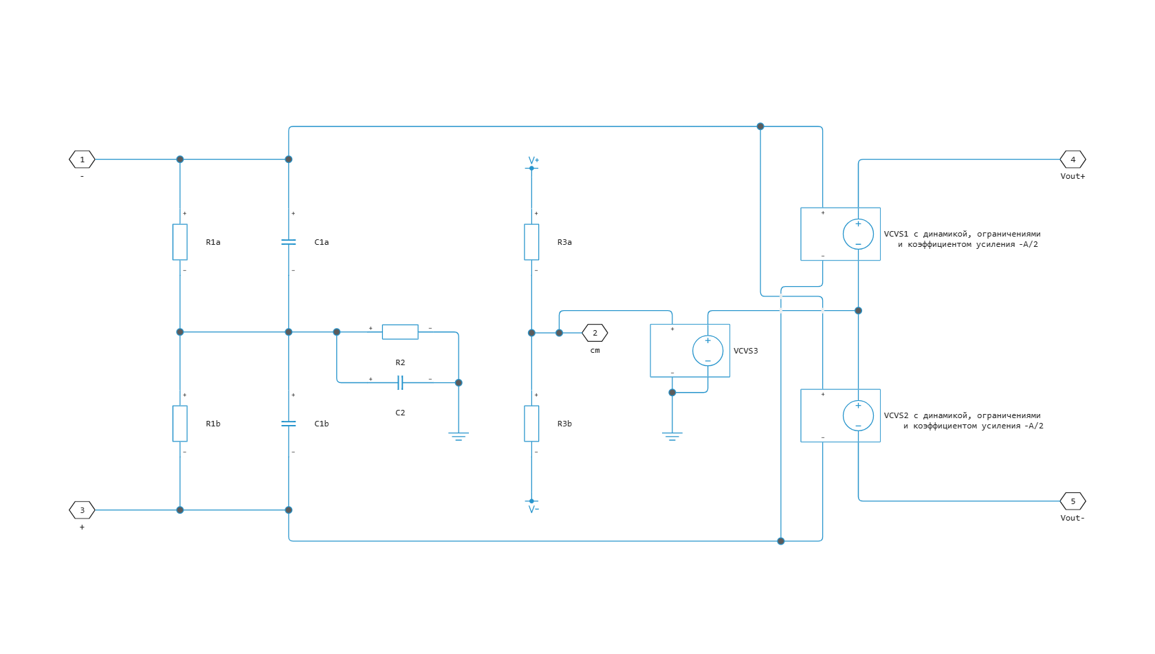 fully differential op amp ru