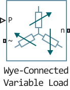 wye connected variable load