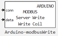 arduino modbusWrite
