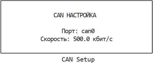 can setup