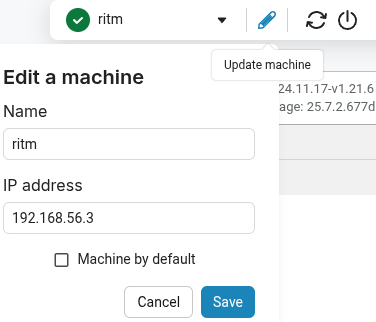 ritm manager edit machine en