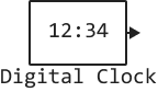 digital clock